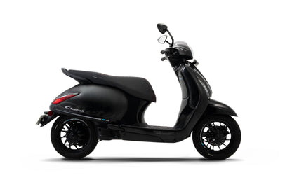 Chetak 3501 by Bajaj Auto High Speed Electric Scooter with charger - Brooklyn Black - Ex-Showroom 
