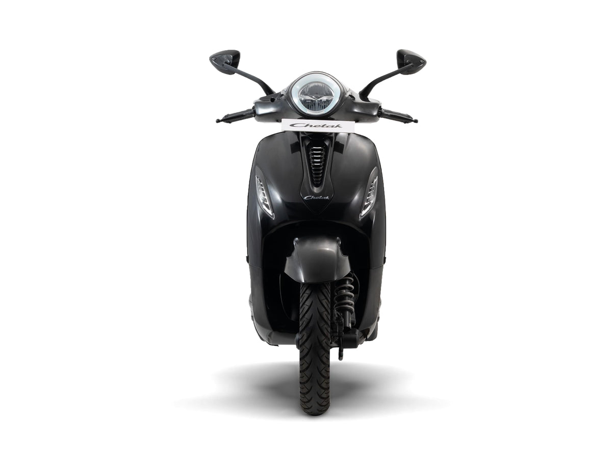 Chetak 3501 by Bajaj Auto High Speed Electric Scooter with charger - Brooklyn Black - Ex-Showroom 