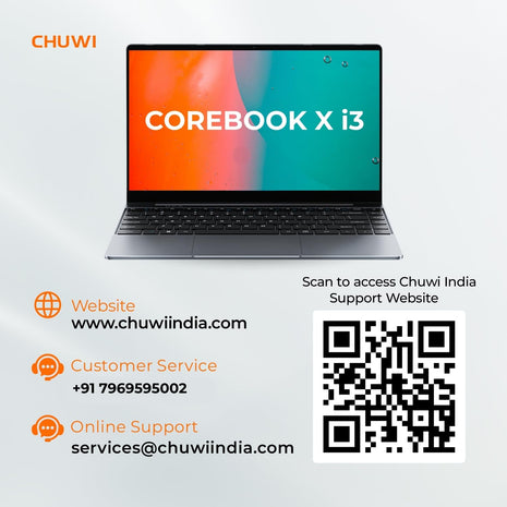 Chuwi CoreBook X 14in Laptop Iron Gray I3-10100Y 8GB RAM 256GB SSD 