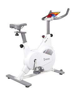 Cockatoo Ride-X 7Kg Fly Wheel Spin Bike, Exercise Cycle For Home With Adjustable Resistance & Heart Rate Sensor for Gym Cycle For Home Workout|Max Weight Capacity: 120 kg (White) 