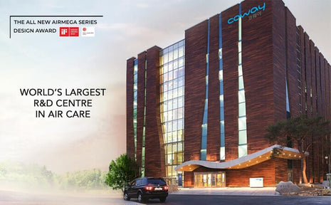 Coway Airmega AIM (AP-0623B) Air Purifier For Home, Cleans Upto 355 Sq.Ft, Longest Filter Life 8500Hrs (Approx. 1.5-2 Yrs), Kills Virus & PM 0.01 With 99.999% Efficiency, 7Yrs Motor Warranty, White 