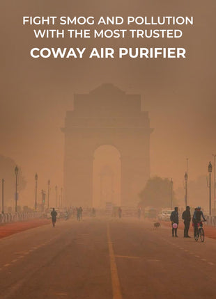 Coway Airmega AIM (AP-0623B) Air Purifier For Home, Cleans Upto 355 Sq.Ft, Longest Filter Life 8500Hrs (Approx. 1.5-2 Yrs), Kills Virus & PM 0.01 With 99.999% Efficiency, 7Yrs Motor Warranty, White 
