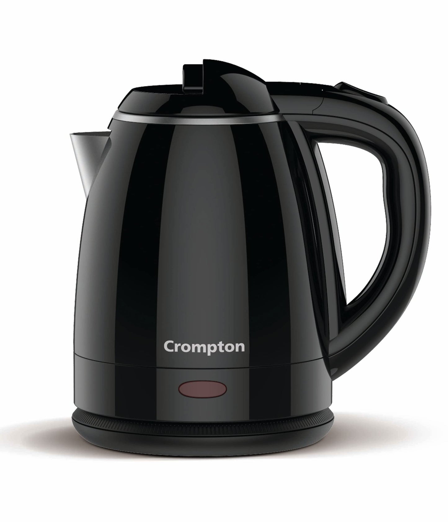 Crompton ActivHot Electric Kettle | 1.2 Litres | Cool Touch | Black 