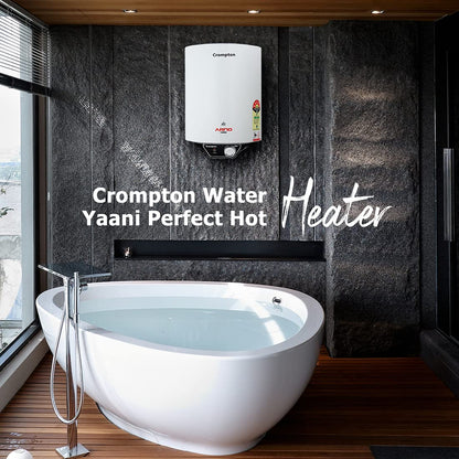 Crompton Arno Neo 15-L 5 Star Rated Storage Water Heater (Geyser) with Advanced 3 Level Safety, National Energy Conservation Award Winner 2023 