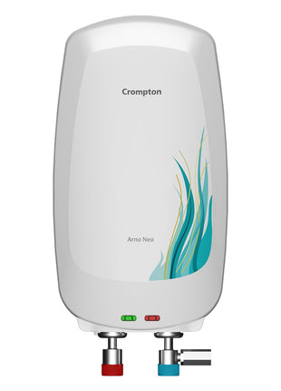 Crompton Arno Neo 3 Litres instant water heater (Geyser) with 3 Level Advance Safety and Food grade technology|Rust proof Body | 5 years tank warranty | 2 years element warranty 