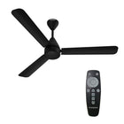 Crompton Energion Hyperjet 1200mm BLDC Ceiling Fan | Point Anywhere Remote Control | BEE 5 Star Rated Energy Efficient | Superior Air Delivery | Anti-Rust | 2 Year Manufacturer Warranty | Matte Black 