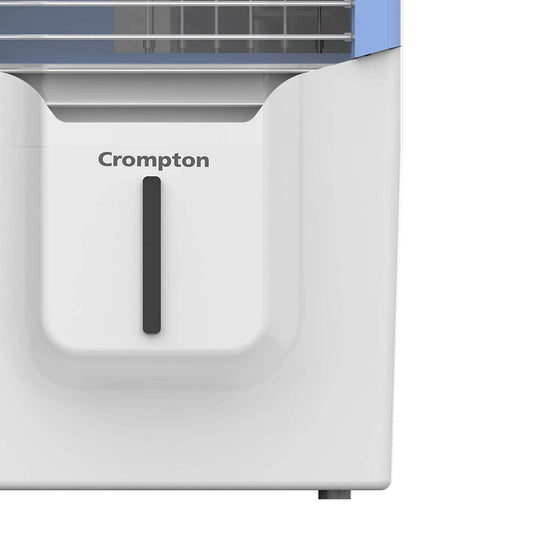 Crompton Ginie Neo Personal Air Cooler - 10L, White and Light Blue 