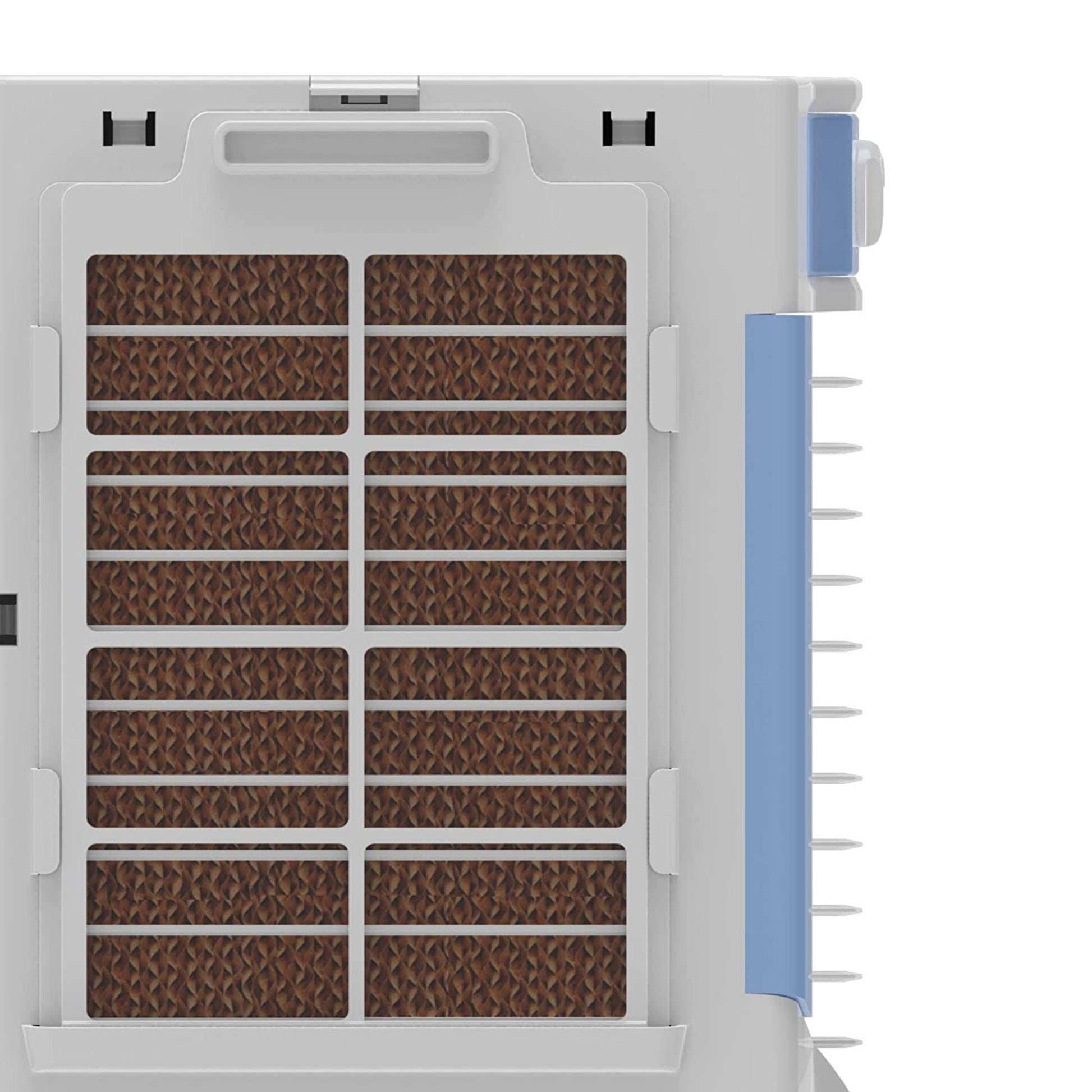 Crompton Ginie Neo Personal Air Cooler - 10L, White and Light Blue 