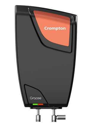 Crompton Gracee 5 Litres instant water heater with 4 Level Advance Safety | 3000W fast heating element | Rust proof Body | 5 years tank warranty | 2 years element warranty, Wall Mounting 