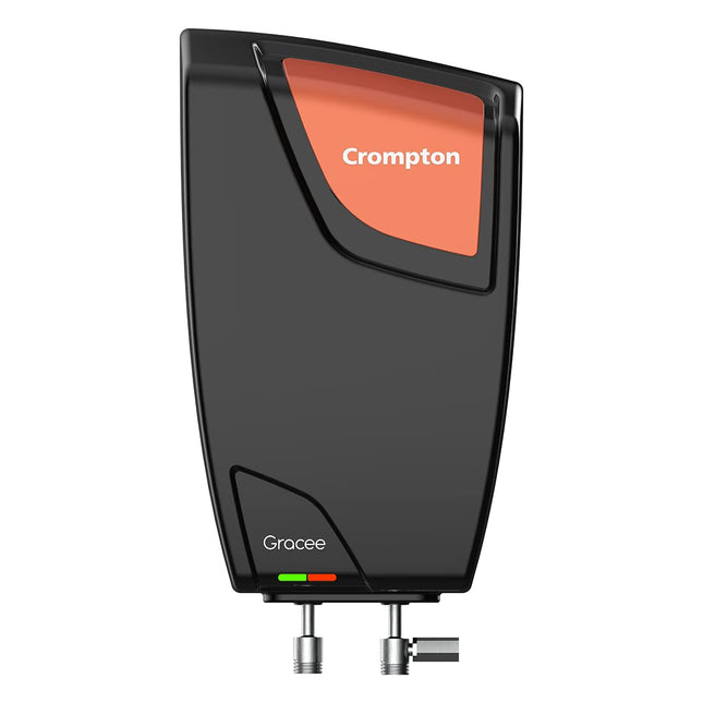 Crompton Gracee 5 Litres instant water heater with 4 Level Advance Safety | 3000W fast heating element | Rust proof Body | 5 years tank warranty | 2 years element warranty, Wall Mounting 