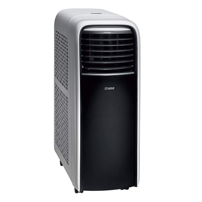 Cruise 1 Ton Portable AC with Anti-Bacterial Filter (100% Copper, 4-in-1: AC, Dehumidifier, Air Purifier & Fan, 4 Castor Wheels, Quiet Operation, HD Filter, CPCATF-PQ3S12, White & Black) 