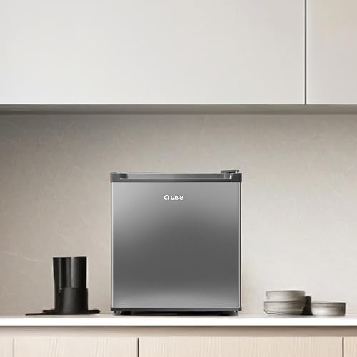 Cruise 45 L 2 Star Compact Minibar Refrigerator with Freezer Compartment - Direct Cool Technology (Single Door, Graphite Grey, CRDSVK-FZ1050G) 