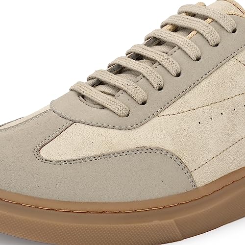 Cruiser Sneaker for Men | Lightweight & Comfortable | Stylish Lace-Up Casual Footwear with Cushioned Insole | Perfect for Versatile Outfits (2533) Grey 