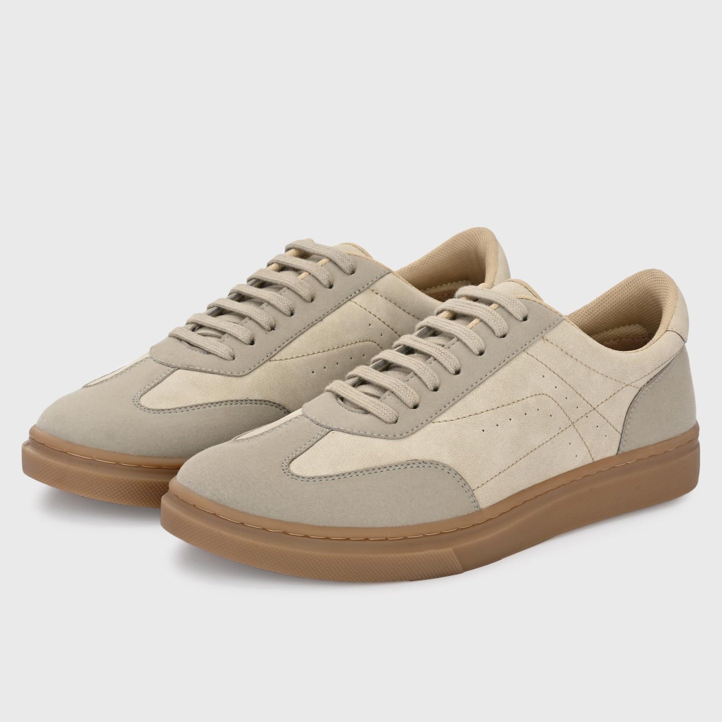 Cruiser Sneaker for Men | Lightweight & Comfortable | Stylish Lace-Up Casual Footwear with Cushioned Insole | Perfect for Versatile Outfits (2533) Grey 