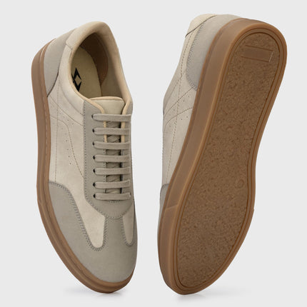 Cruiser Sneaker for Men | Lightweight & Comfortable | Stylish Lace-Up Casual Footwear with Cushioned Insole | Perfect for Versatile Outfits (2533) Grey 