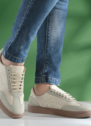 Cruiser Sneaker for Men | Lightweight & Comfortable | Stylish Lace-Up Casual Footwear with Cushioned Insole | Perfect for Versatile Outfits (2533) Grey 