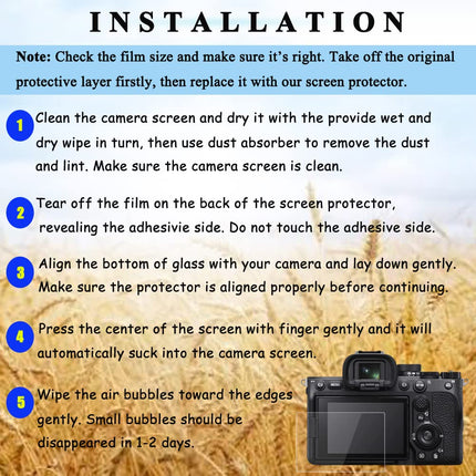 D90 D7000 Camera Screen Protector for Nikon D90 D7000 D700 D300S[2 Pack],Tempered Optical Glass Foil for Nikon d90 d7000 d700 d300s Digital Camera Fire Rock 