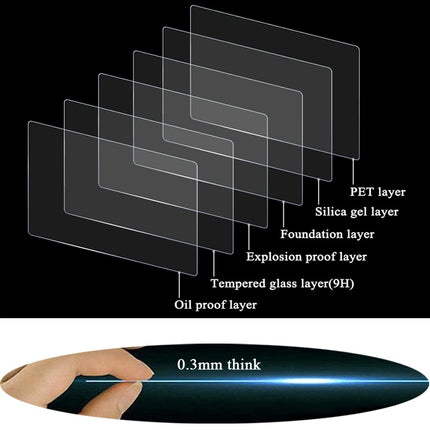 D90 D7000 Camera Screen Protector for Nikon D90 D7000 D700 D300S[2 Pack],Tempered Optical Glass Foil for Nikon d90 d7000 d700 d300s Digital Camera Fire Rock 