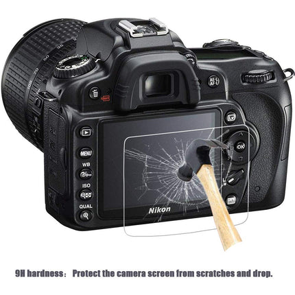 D90 D7000 Camera Screen Protector for Nikon D90 D7000 D700 D300S[2 Pack],Tempered Optical Glass Foil for Nikon d90 d7000 d700 d300s Digital Camera Fire Rock 