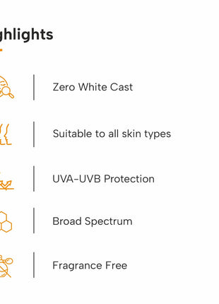 DERMATOUCH Multivitamin Spf 50 Pa+++ Sunscreen Gel For All Skin Types | Uva-Uvb Protection |Zero White Cast | Unisex | 30G 