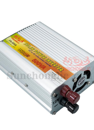 DHRUVPRO 12v dc to 220v ac 500va Rated Power-300watt, Peak Power-500watt Off Grid Power Inverter Modified sine Wave Solar Power inverters 