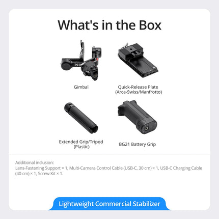 DJI 3-Axis Gimbal Stabilizer for DSLR and Mirrorless Cameras Canon/Sony/Panasonic/Nikon/Fujifilm, 2nd-Gen Native Vertical Shooting, 2-Mode Switch Joystick, Teflon Axis Arms, Camera Gimbal, Black 