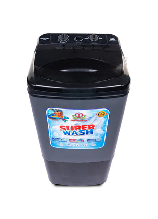 DMR-OW-75 Only Washer with 7.5Kg Washing Capacity and 1 Year Free Spare Supply Warranty. (Only Washer - No Spin dryer) (Black) 