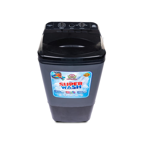 DMR-OW-75 Only Washer with 7.5Kg Washing Capacity and 1 Year Free Spare Supply Warranty. (Only Washer - No Spin dryer) (Black) 