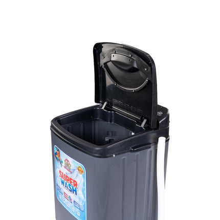DMR-OW-75 Only Washer with 7.5Kg Washing Capacity and 1 Year Free Spare Supply Warranty. (Only Washer - No Spin dryer) (Black) 