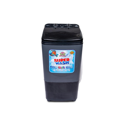 DMR-OW-75 Only Washer with 7.5Kg Washing Capacity and 1 Year Free Spare Supply Warranty. (Only Washer - No Spin dryer) (Black) 