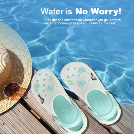 DOCTOR HEALTH SUPER SOFT Adjustable Strap Clogs for Women | Stylish and Anti Skid Women Clogs with Cushioned Footwear | Comfortable | Lightweight | Everyday Use Mules for Women Sandals 