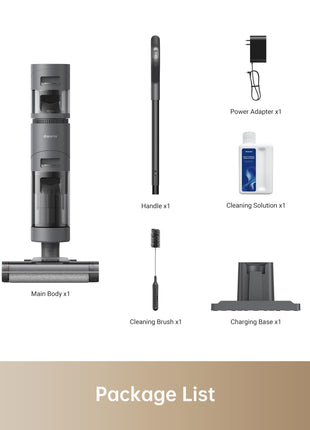 DREAME H12 Core Water & Dust Vacuum Cleaner, Lightweight, Smart, Cordless Vacuum Cleaner for Hard Floors, Intelligent Dirt Detection, Self-Cleaning, Wood, Vinyl and Other Hard Floors 