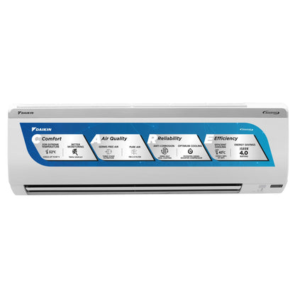 Daikin 1 Ton 3 Star Inverter Split AC (Copper, PM 2.5 Filter, 2024 Model, MTKL35UV16, White) 