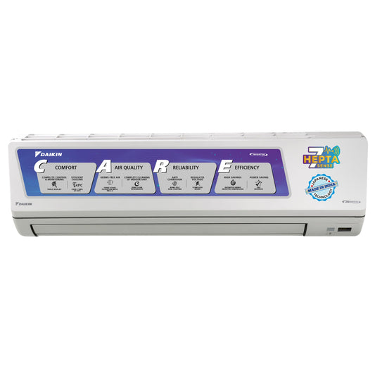 Daikin 2.6 Ton 4 Star Inverter Split AC (Copper, PM 2.5 Filter, FTKL90UV, White) 