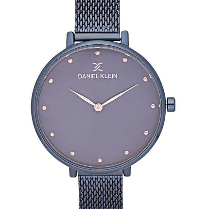 Daniel Klein Analog Blue Dial and Band Women's Stainless Steel Watch-DK11421-7 