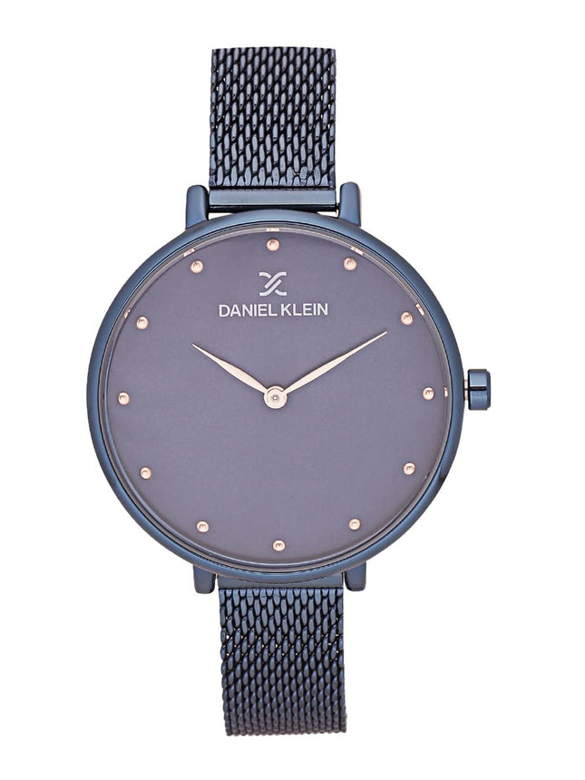 Daniel Klein Analog Blue Dial and Band Women's Stainless Steel Watch-DK11421-7 