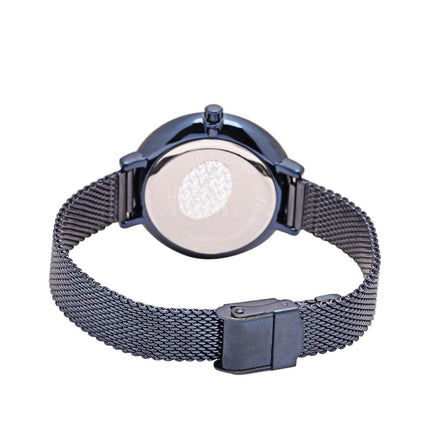 Daniel Klein Analog Blue Dial and Band Women's Stainless Steel Watch-DK11421-7 