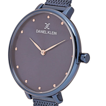Daniel Klein Analog Blue Dial and Band Women's Stainless Steel Watch-DK11421-7 
