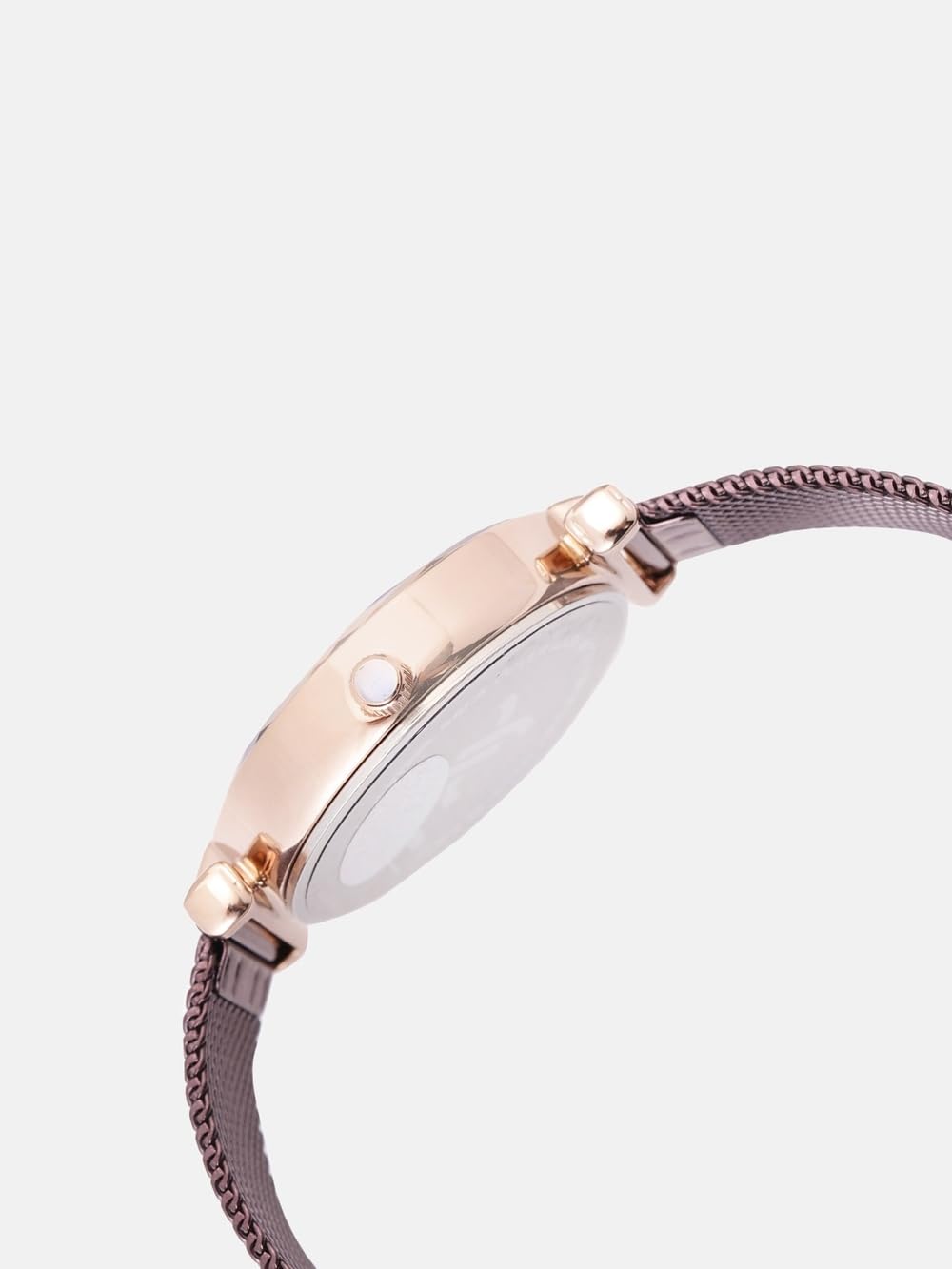 Daniel Klein Metal Analog Dial Women's Watch- Dk11873-4, Dial Color-Magenta, Magenta Band 