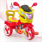 Dash Victor Tricycle for Kids, Baby Cycle, Kids Cycle, Tricycle for Kids for 2 Years to 5 Years with Under Seat Storage, Light and Music (Capacity 30Kg | Red) 
