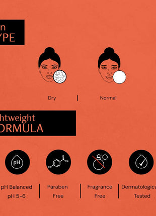 Deconstruct Brightening Sunscreen for Dry Skin with SPF 50+ | 8 hours Long Lasting Dewy Sunscreen | Water Resistant, No White Cast, Quick Absorbing | For Women and Men | 50gm 