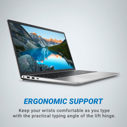 Dell 15, AMD Ryzen 5-7530U Processor, 16GB RAM, 512GB SSD, FHD IPS 15.6"/39.62 cm 120Hz Display, Windows 11, MSO'24, Platinum Silver, 1.67kg, Standard Keyboard, 15 Month McAfee, Thin & Light Laptop 