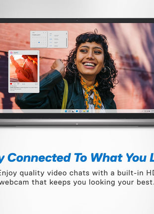 Dell 15DC15250, Intel Core i5 13th Gen - 1334U, 16GB RAM, 1TB SSD, FHD 15.6"/39.62 cm, Windows 11, MSO'24, Silver, 1.62kg, Backlit Keyboard, 15 Month McAfee, Thin & Light Laptop 