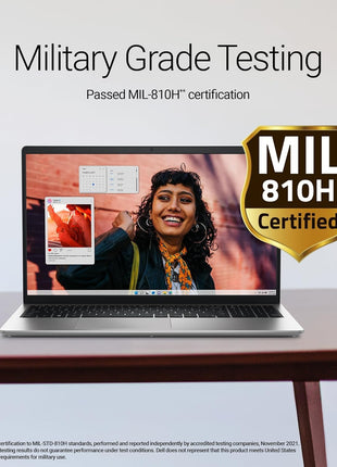 Dell 15DC15250, Intel Core i5 13th Gen - 1334U, 16GB RAM, 1TB SSD, FHD 15.6"/39.62 cm, Windows 11, MSO'24, Silver, 1.62kg, Backlit Keyboard, 15 Month McAfee, Thin & Light Laptop 