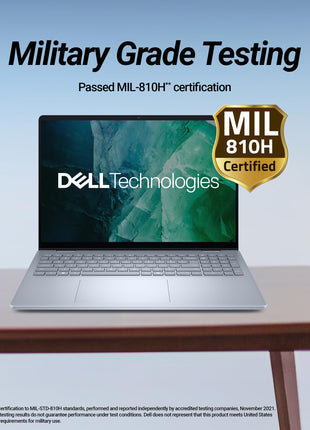 Dell DB16255, R5-340 AI Processor, 16 GB LPDDR5X, 512 GB SSD, 16" (40.64 cm) FHD Plus, Win11+MSO 2024, Ice Blue, 1.83 Kg, AMD Radeon™ Graphics, 300 Nits IPS, Backlit+FPS Keyboard, AI Powered Laptop 
