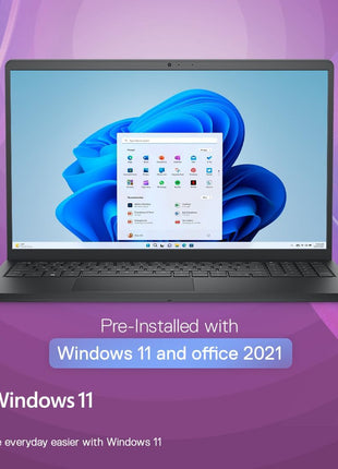 Dell Inspiron 3530, Intel Core i5-1334U, 13th Gen, 16GB RAM, 512 SSD, FHD, 15.6"/39.62cm, Windows 11, MS Office 24, Black, 1.62KG, McAfee 15 Month, Thin & Light Laptop 