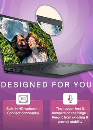 Dell Inspiron 3530, Intel Core i5-1334U, 13th Gen, 16GB RAM, 512 SSD, FHD, 15.6"/39.62cm, Windows 11, MS Office 24, Black, 1.62KG, McAfee 15 Month, Thin & Light Laptop 