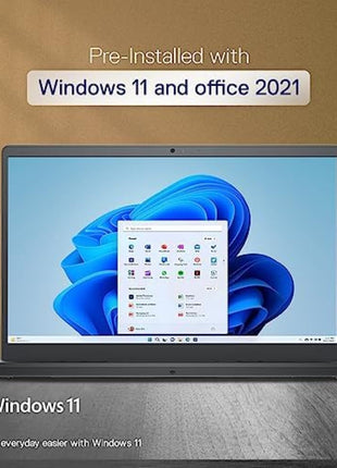 Dell [Smartchoice] Windows 11 Home 3520 Laptop, Intel Core i3-1215U, 12Th Gen (8GB RAM /512GB SSD /Window 11 /MS Office' 21 /15.6"(39.62 Cm) FHD Display /15 Month Mcafee /Black /1.69Kg Thin & Light 