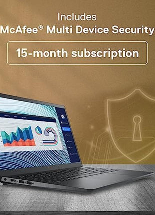 Dell [Smartchoice] Windows 11 Home 3520 Laptop, Intel Core i3-1215U, 12Th Gen (8GB RAM /512GB SSD /Window 11 /MS Office' 21 /15.6"(39.62 Cm) FHD Display /15 Month Mcafee /Black /1.69Kg Thin & Light 