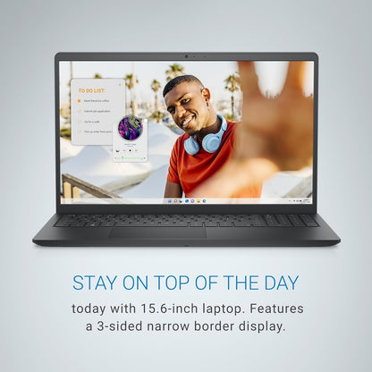 Dell Vostro, Intel Core i3 13th Gen - 1305U, 16GB DDR4 RAM, 512GB, FHD 15.6"/39.6 cm, Windows 11, Office H&S 2024, Carbon Grey, 1.66Kg, 120Hz 250 nits Narrow Border Display, Intel UHD Graphics Laptop 